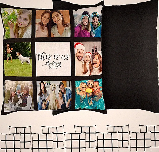 6-Pack Customizable Sublimation Pillow Cases for Valentine's Day Gifts
