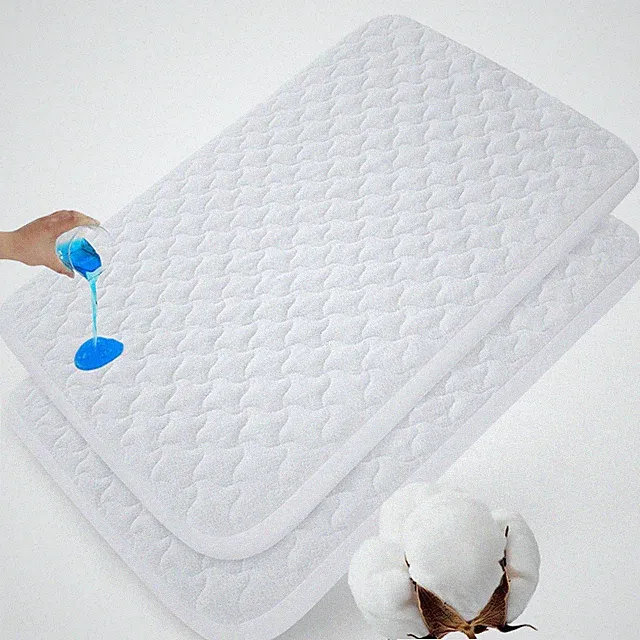 Cotton Pack N Play Mattress Pad Protector 38"x26" 2 Pack Waterproof Cover Sheets