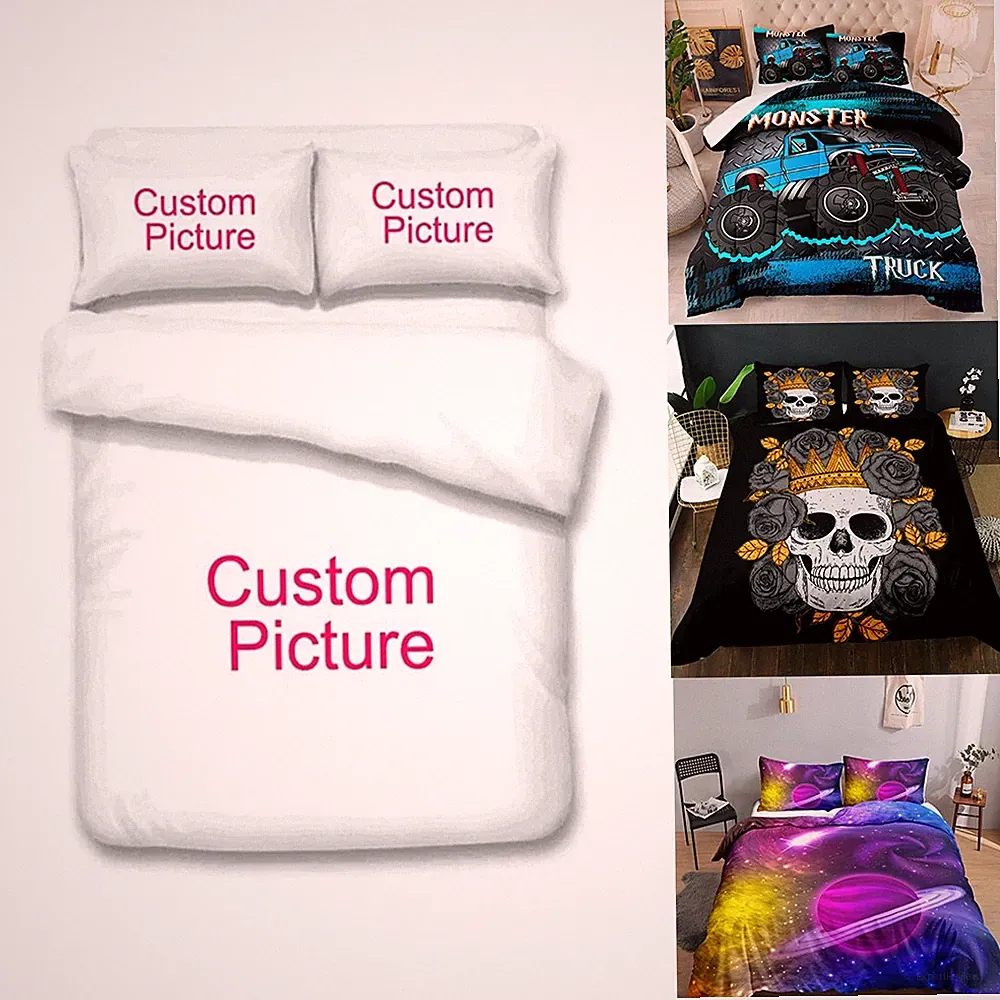 Custom Favorite Pattern Duvet Cover Twin Queen King Bedding Set Quilt Cover