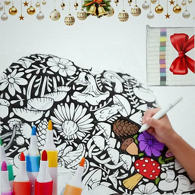 DIY Coloring Blanket, Kids Throw With Custom-Dyed Fabric, Soft Cozy