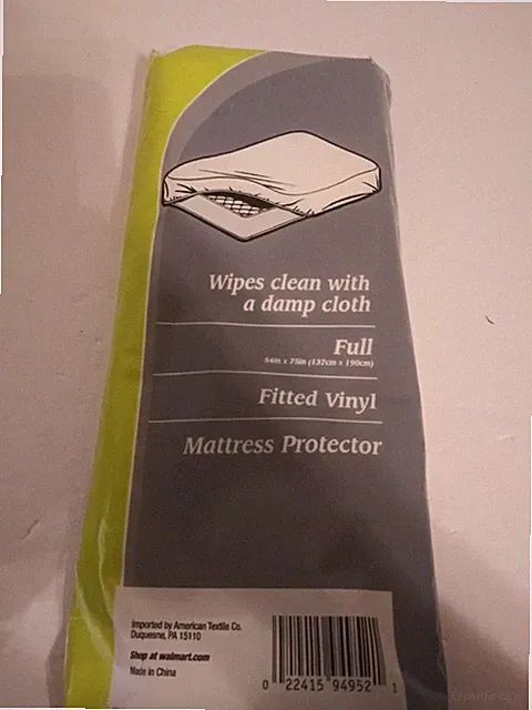 Fitted Vinyl Mattress Protector Up To 12 Inch Deep