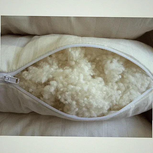Holy Lamb Organics Child's Bed Pillow Natural Customizable Soft 12.5" x 17.5"