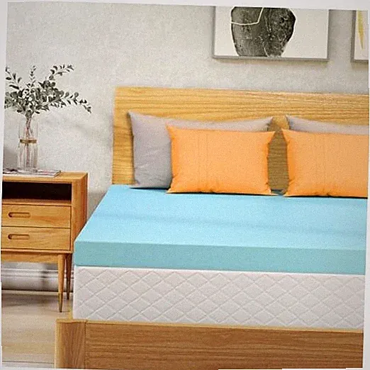 Mattress Topper 3 Inch Cooling Gel Memory Foam, CertiPUR-US Queen 3 INCH