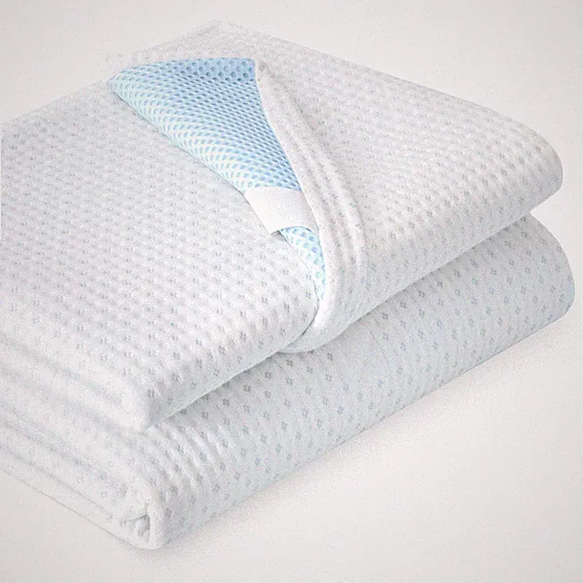 Mattress Topper Cover (Only Cover) Mattress Protector Bedding Rayon Made from...