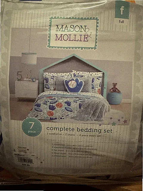 New Full Size - Boys Sports Bedding