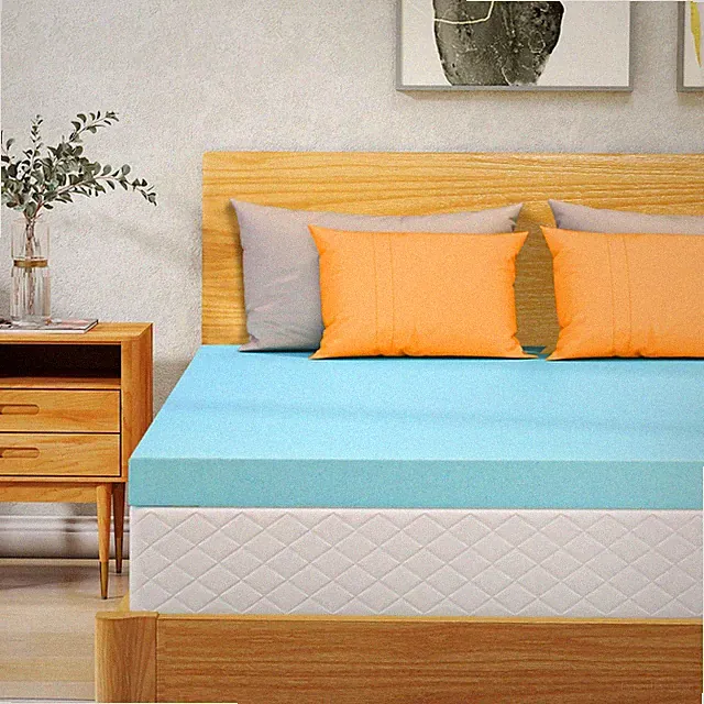 Twin Mattress Topper 2 Inch Cooling Gel Memory Foam, CertiPUR-US Certified To...