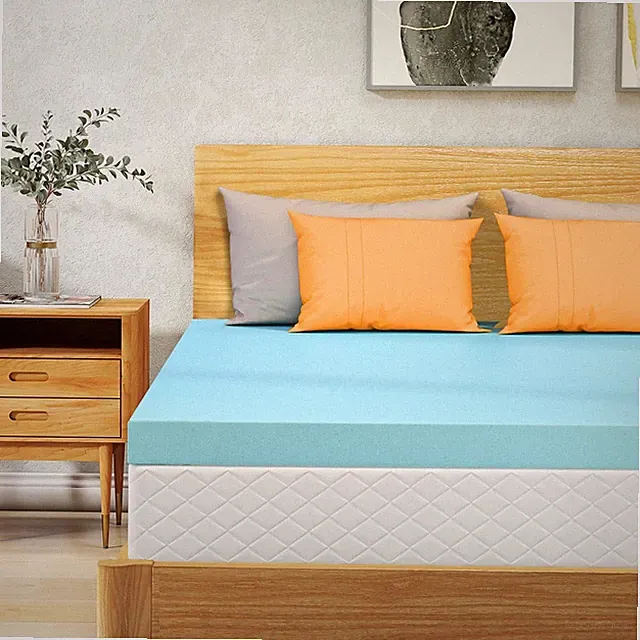 VALUXE Full Mattress Topper 3 Inch Cooling Gel Memory Foam, CertiPUR-US