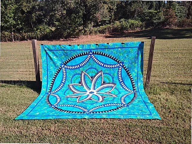 Vibrant Custom made quilt